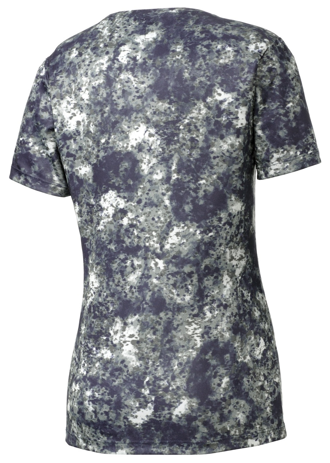 Mafoose Ladies Mineral Freeze Scoop Neck Tee Shirt True Navy-Back