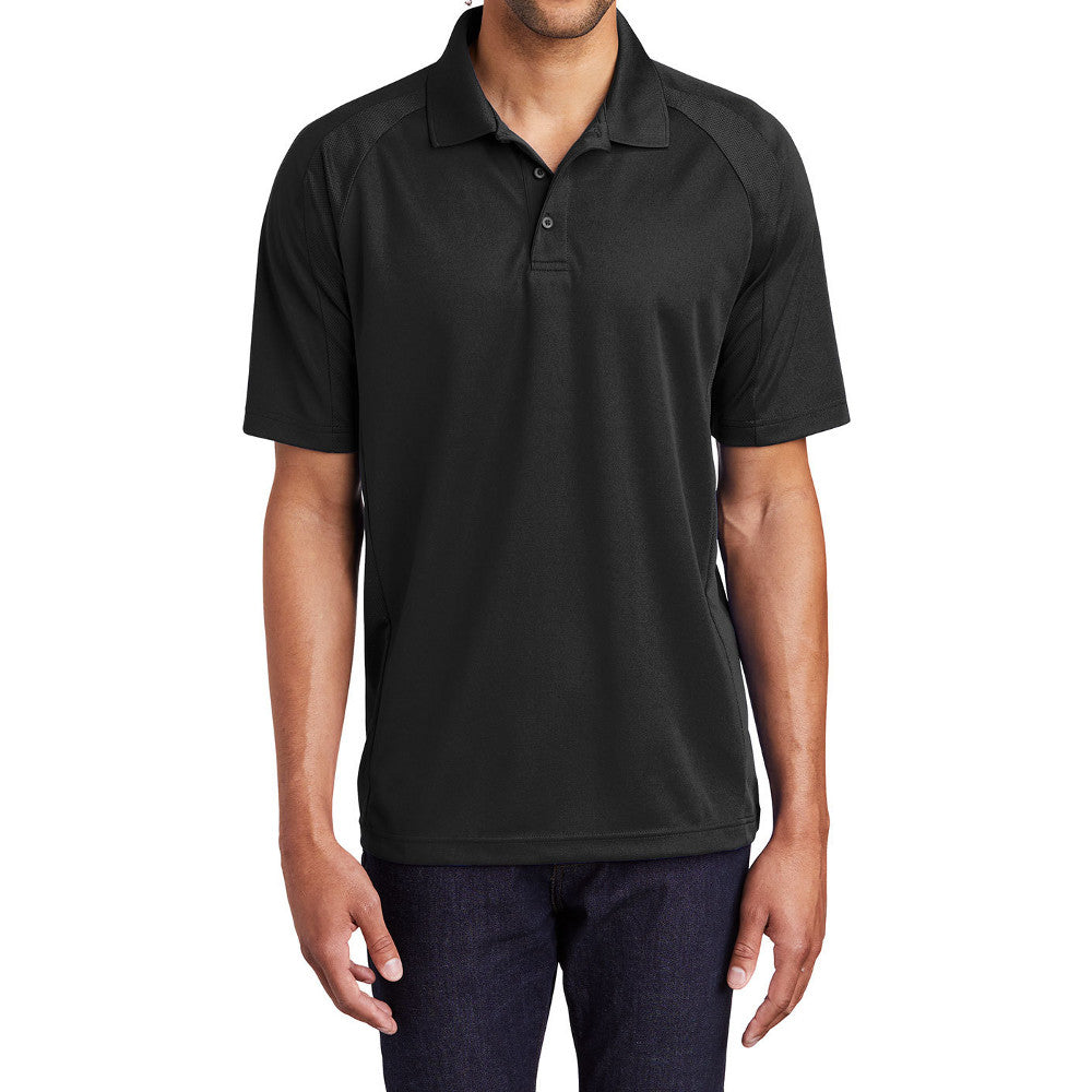 Yellow Rooster Men's Dri-Mesh Ultra Dry Breathable Pro Polo Shirt