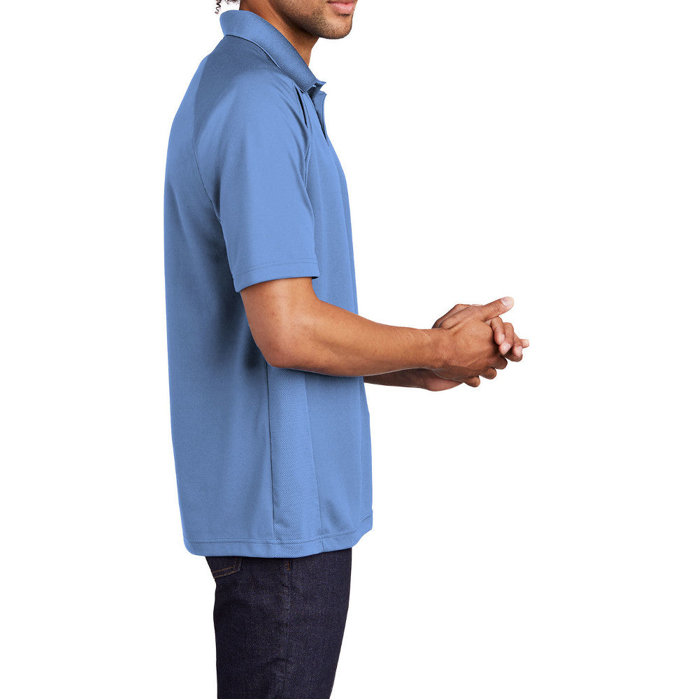 Yellow Rooster Men's Dri-Mesh Ultra Dry Breathable Pro Polo Shirt