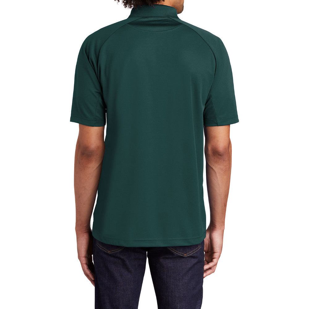 Yellow Rooster Men's Dri-Mesh Ultra Dry Breathable Pro Polo Shirt