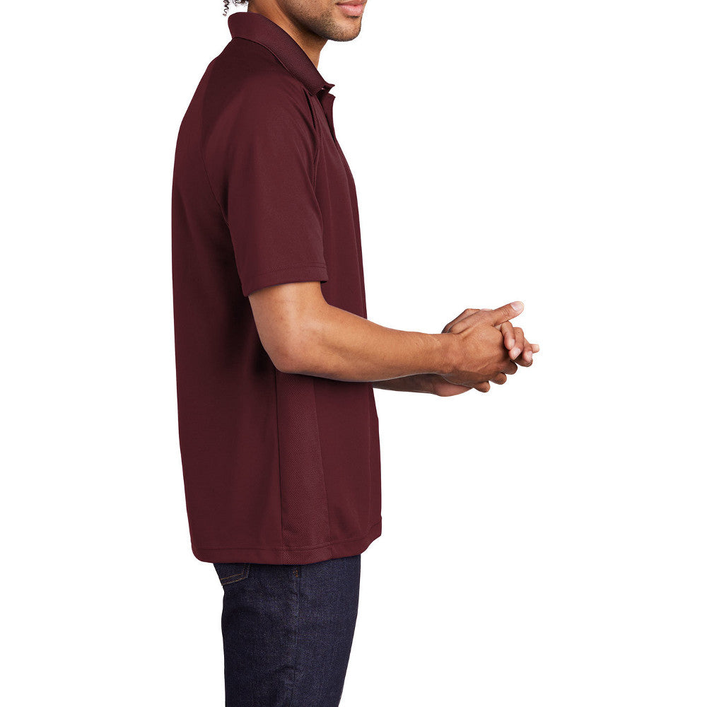 Yellow Rooster Men's Dri-Mesh Ultra Dry Breathable Pro Polo Shirt