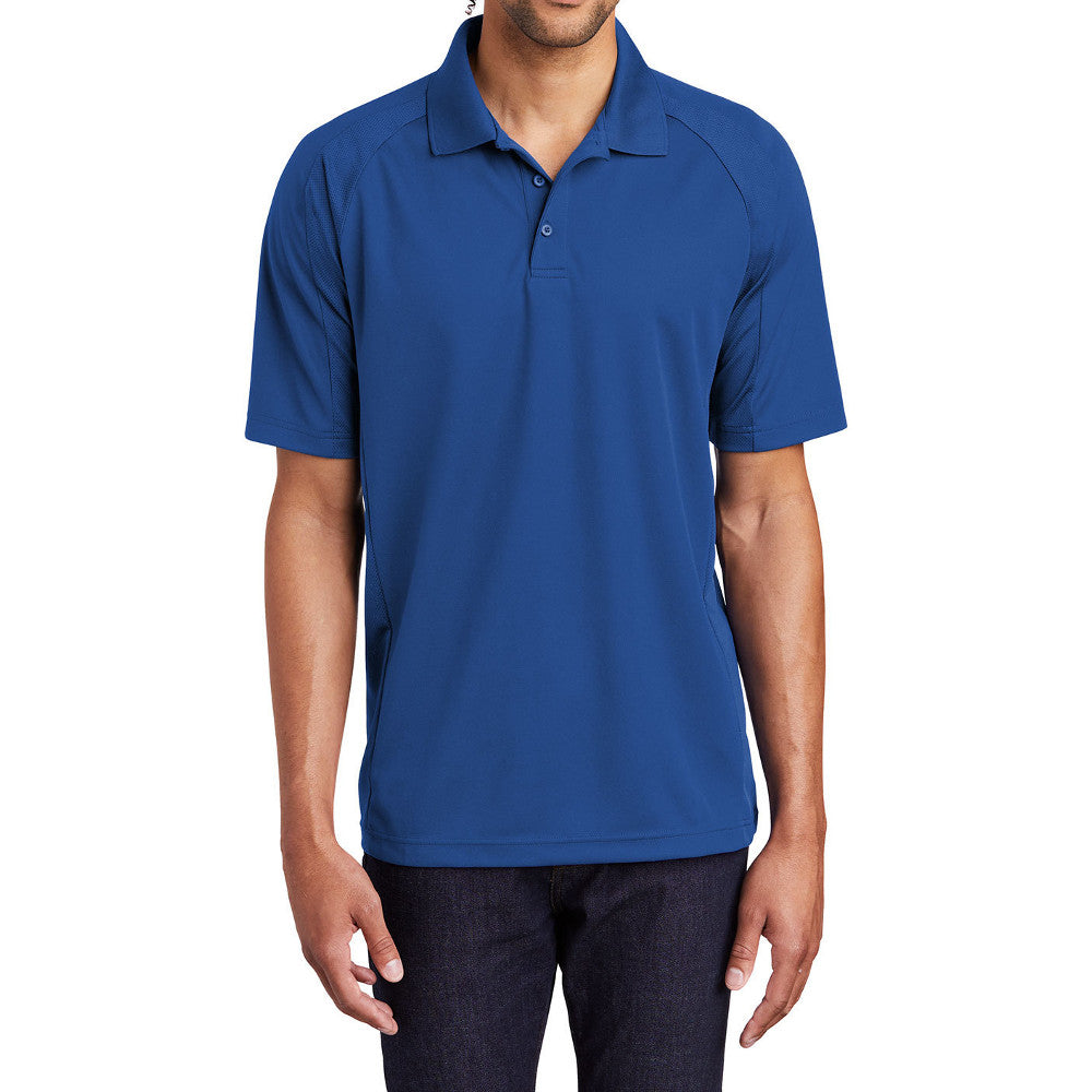Yellow Rooster Men's Dri-Mesh Ultra Dry Breathable Pro Polo Shirt