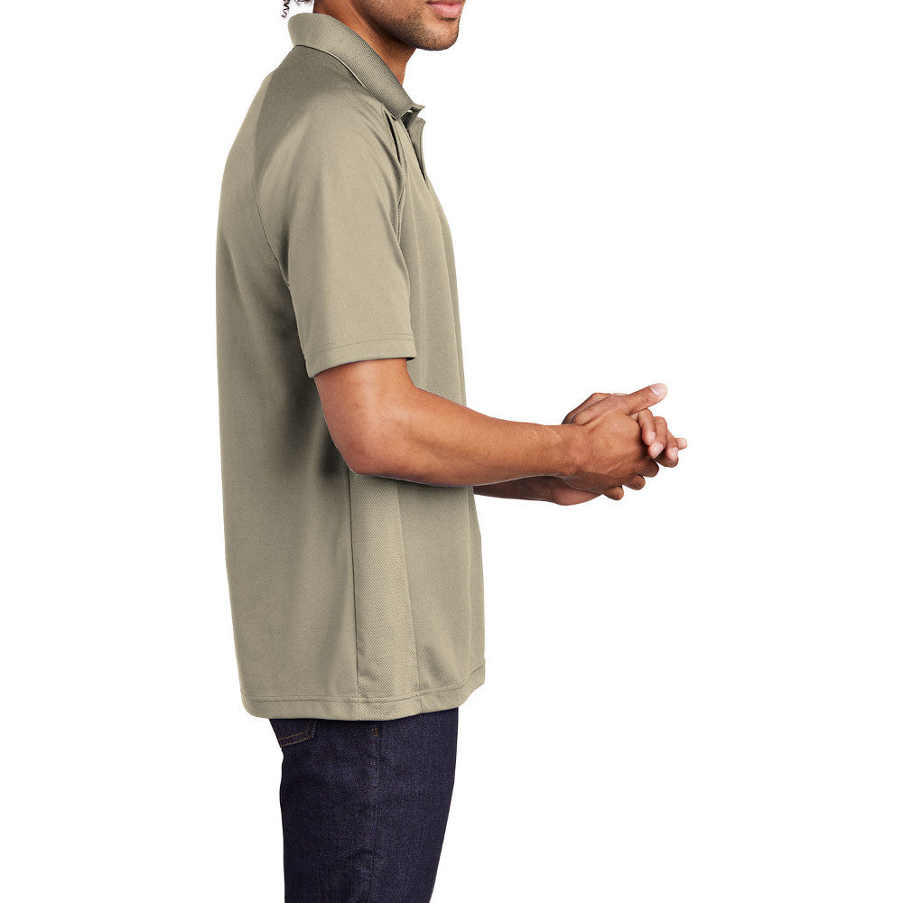 Yellow Rooster Men's Dri-Mesh Ultra Dry Breathable Pro Polo Shirt