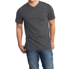 Men's Young  Very Important Tee V-Neck - Heathered Charcoal