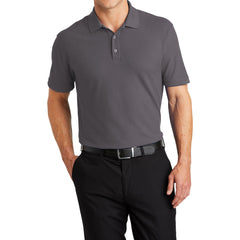 Men's Short Sleeve Core Classic Pique Polo Shirt for Everyday Wear