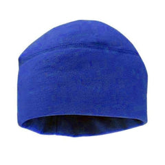 Microfleece Winter Watch Cap, Warm Polar Fleece Beanie Blue
