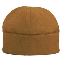 Microfleece Winter Watch Cap, Warm Polar Fleece Beanie Coyote