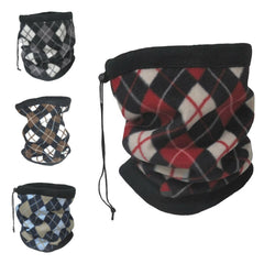 Winter Fleece Neck Gaiter Warmer For Men Women Skiing Face Mask