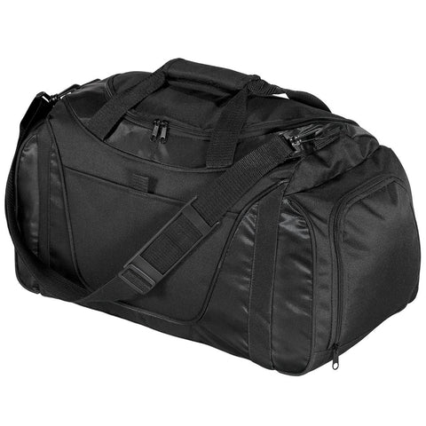 Unisex Small Two-Tone Duffel Bag