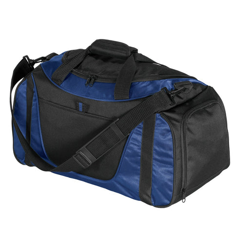 Unisex Small Two-Tone Duffel Bag
