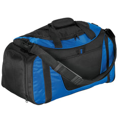 Yellow Rooster Multi-Pocket Two-Tone Compact Duffel Bag