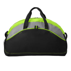 Unisex Medium Contrast Adjustable Shoulder Strap Duffel Bag