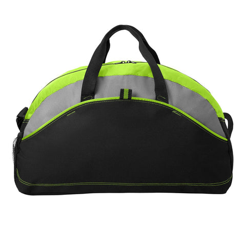 Unisex Medium Contrast Adjustable Shoulder Strap Duffel Bag