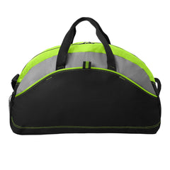 Unisex Medium Contrast Adjustable Shoulder Strap Duffel Bag