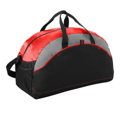 Unisex Medium Contrast Adjustable Shoulder Strap Duffel Bag