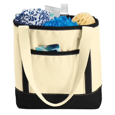 Medium Cotton Canvas Tote