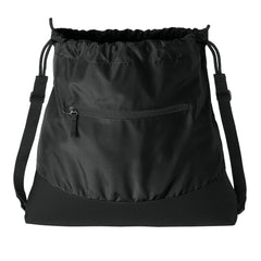 Agility Mesh Drawcord Closure Front Zippered Pocket Cinch