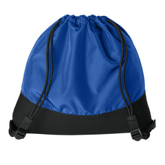 Agility Mesh Drawcord Closure Front Zippered Pocket Cinch