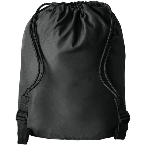 Yellow Rooster Diamond Pocket Cinch Bag with Front Zipper