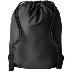 Yellow Rooster Diamond Pocket Cinch Bag with Front Zipper