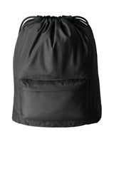 Yellow Rooster Diamond Pocket Cinch Bag with Front Zipper