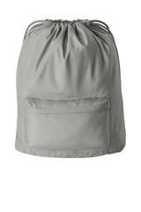 Yellow Rooster Diamond Pocket Cinch Bag with Front Zipper