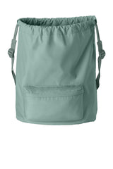 Yellow Rooster Diamond Pocket Cinch Bag with Front Zipper