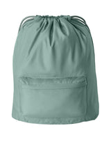 Yellow Rooster Diamond Pocket Cinch Bag with Front Zipper
