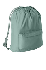 Yellow Rooster Diamond Pocket Cinch Bag with Front Zipper