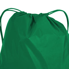Cinch Pack Drawstring Backpack- Kelly Green