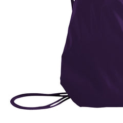Cinch Pack Drawstring Backpack- Purple