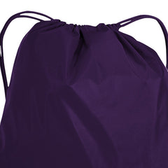 Cinch Pack Drawstring Backpack- Purple