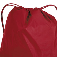 Cinch Pack Drawstring Backpack- Red