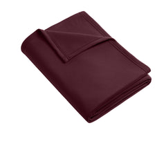 Core Fleece Blanket - Maroon