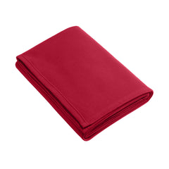 Core Fleece Blanket - Rich Red