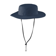 Outdoor Wide-Brim Hat-Dress Blue Navy