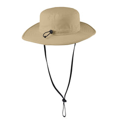 Outdoor Wide-Brim Hat-Coffee Cream