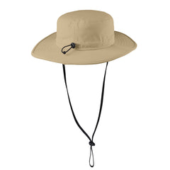 Outdoor Wide-Brim Hat-Coffee Cream