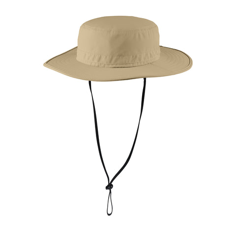 Outdoor Wide-Brim Hat-Coffee Cream