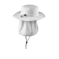 Outdoor Wide-Brim Hat-White
