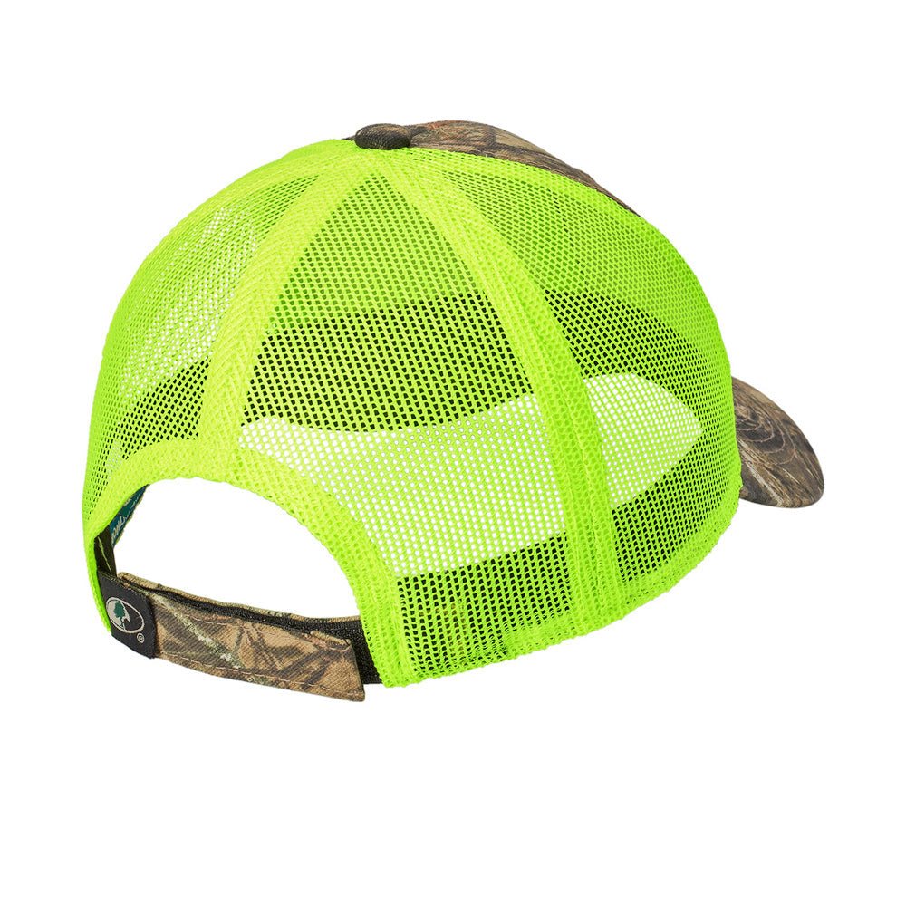 Men's Structured Camouflage Hook & Loop Closure Mesh Back Cap