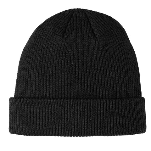 Soft and Warm Cuffed Beanie - Deep Black