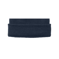 Stylish Cozy Pom Beanie for Cold Weather - River Blue Navy