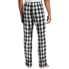 Young Men’s Flannel Plaid Sleepwear Pajamas