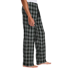 Young Men’s Flannel Plaid Sleepwear Pajamas