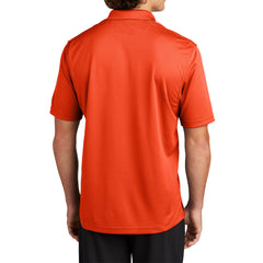 Mens Moisture-Wicking, Breathable Double-Knit Mesh with 3-Button Placket & Side Vents Dri-Mesh Polo