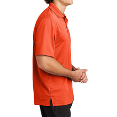 Mens Moisture-Wicking, Breathable Double-Knit Mesh with 3-Button Placket & Side Vents Dri-Mesh Polo