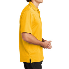 Mens Moisture-Wicking, Breathable Double-Knit Mesh with 3-Button Placket & Side Vents Dri-Mesh Polo