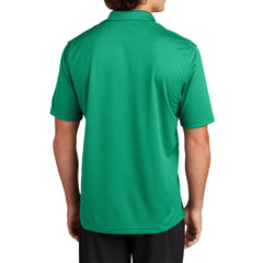 Mens Moisture-Wicking, Breathable Double-Knit Mesh with 3-Button Placket & Side Vents Dri-Mesh Polo