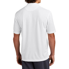 Mens Moisture-Wicking, Breathable Double-Knit Mesh with 3-Button Placket & Side Vents Dri-Mesh Polo